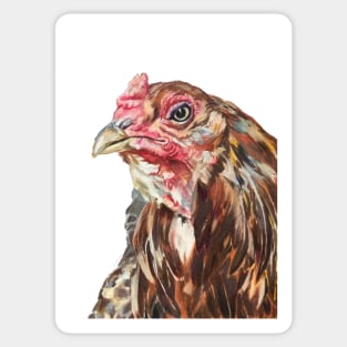 Betty, Easter Egger Hen from Spokane, WA Sticker